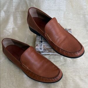 Classic Brown Leather Loafers